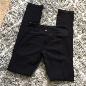 Size 4 Lululemon Reversible Leggings